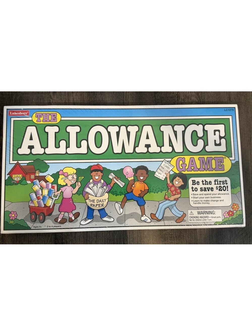 Lakeshore THE ALLOWANCE GAME (Brand New | NIB | Factory Sealed) Teaching / Money